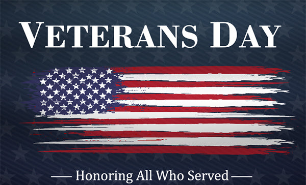 Veterans Day '22 Weekend Sale, Honoring All Who Have Served